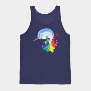 Narwhal and Rainbow Tank Top